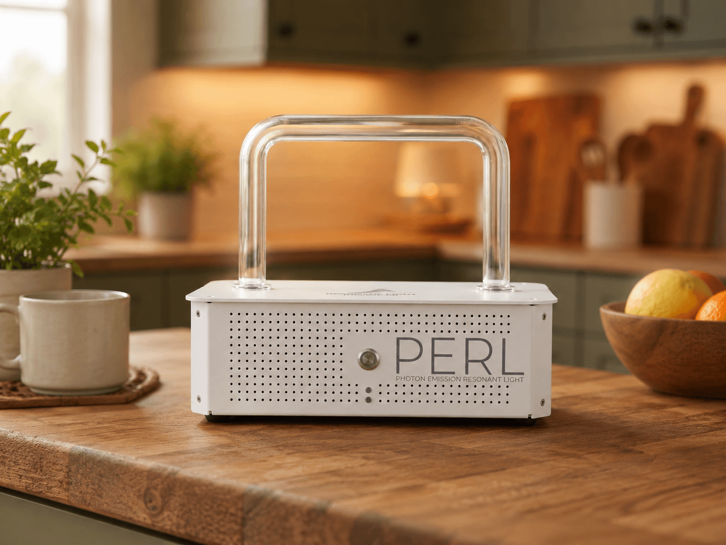 The PERL in a bright kitchen setting